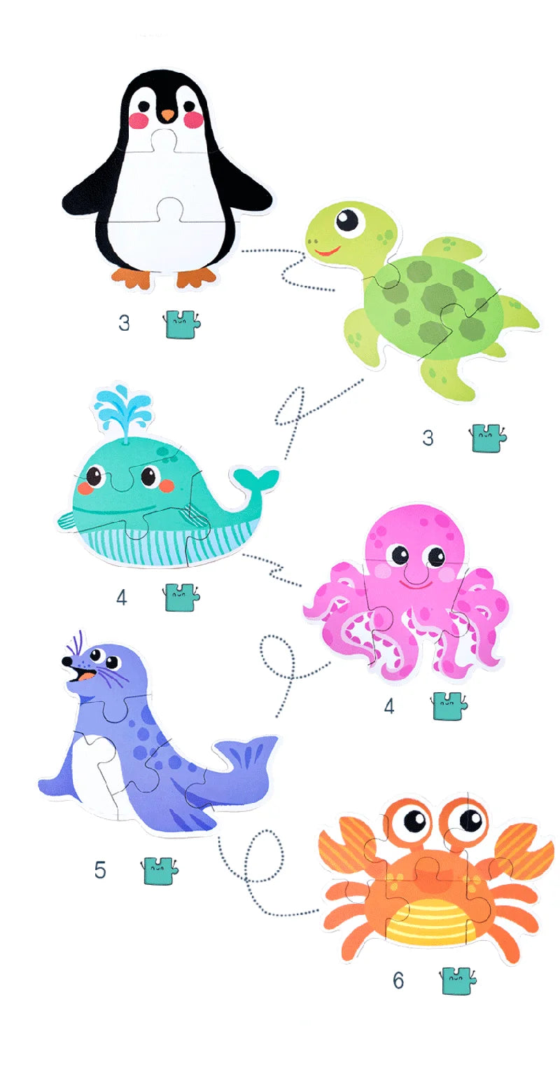 Baby Puzzle Montessori Educational Toys Wood 3D Puzzle Games Iron Box children Puzzles Jigsaw Wooden Puzzles For Kids 2 3 4 Year