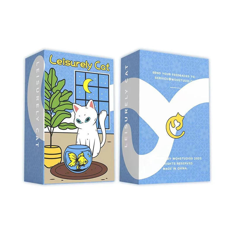 [VANCARD'S] Leisurely Cat Tarot Cards, Playing Tarot Decks Cute Animal