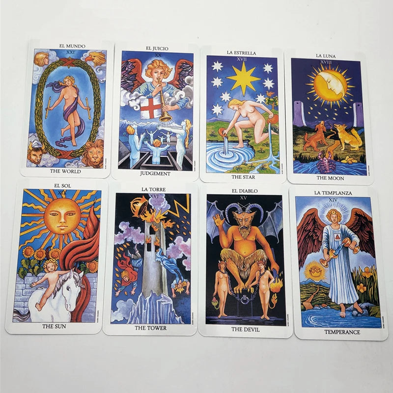 Tarot Angel Answers Oracle Cards Deck Board Game English Game Playing Card Work Life Spirit Guidance Revelation Blessing Cards