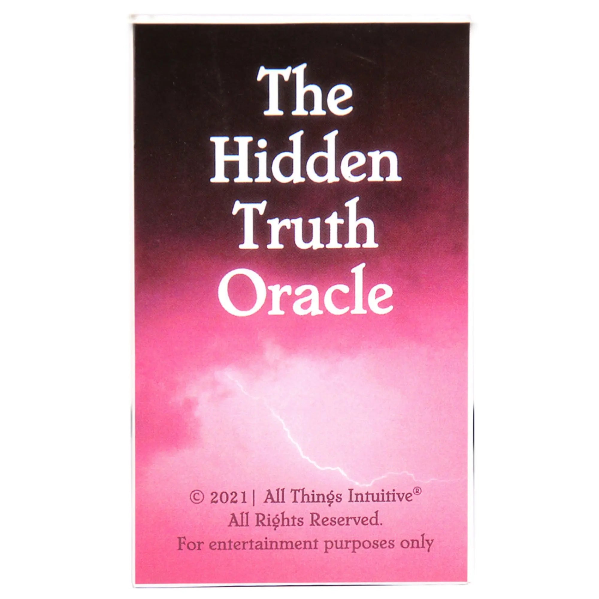 The Hidden Truth Independent Oracle Cards Multiplayer Party Fortune Telling Board Game Prophecy Tarot Deck With E-Guide Book
