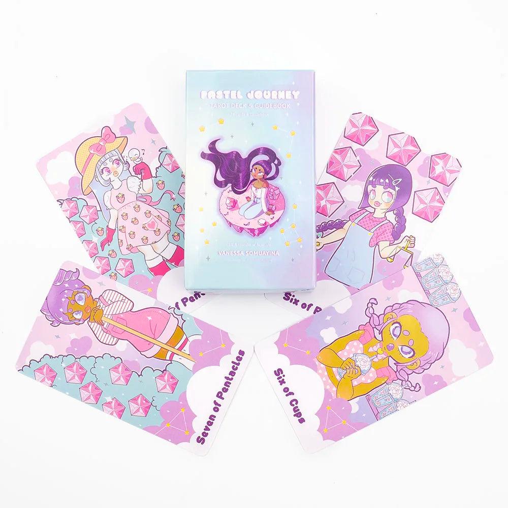 The Classic Tarot Cards Deck 78Pcs For Easy Beginners Fate Fortune Telling Party Tabletop Board Game Toy