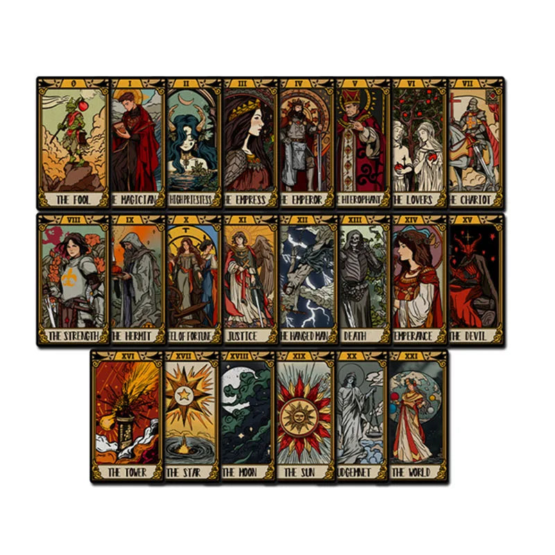 [VANCARD'S] Windmill Flag Tarot Cards Star Diamond Cavet Card Game