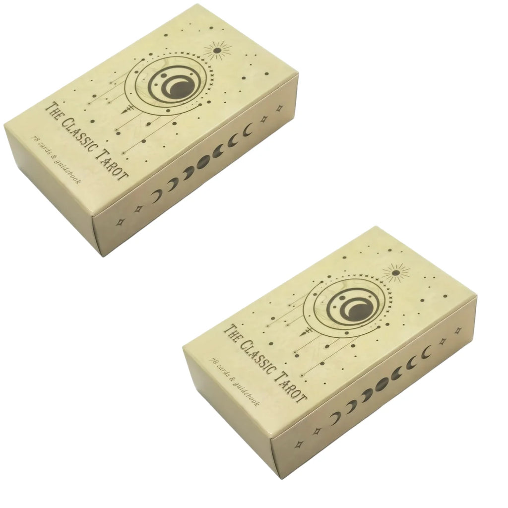 The Classic Tarot Cards Deck 78Pcs For Easy Beginners Fate Fortune Telling Party Tabletop Board Game Toy