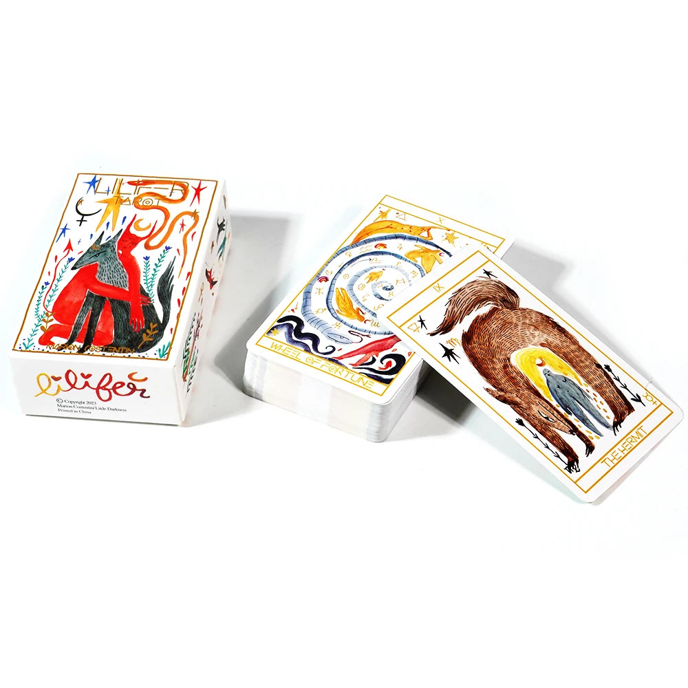 Le tarot Lilifer 80 cartes la tradition occulte et ma propre pratique spirituelle
