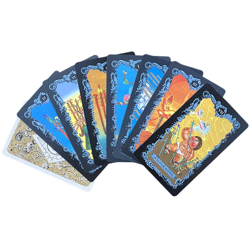 Rider Waite Tarot Cards Classic Tarot Spanish English Version Knight Waiter Divination Fate Forecasting Prophecy THE MAGICIAN
