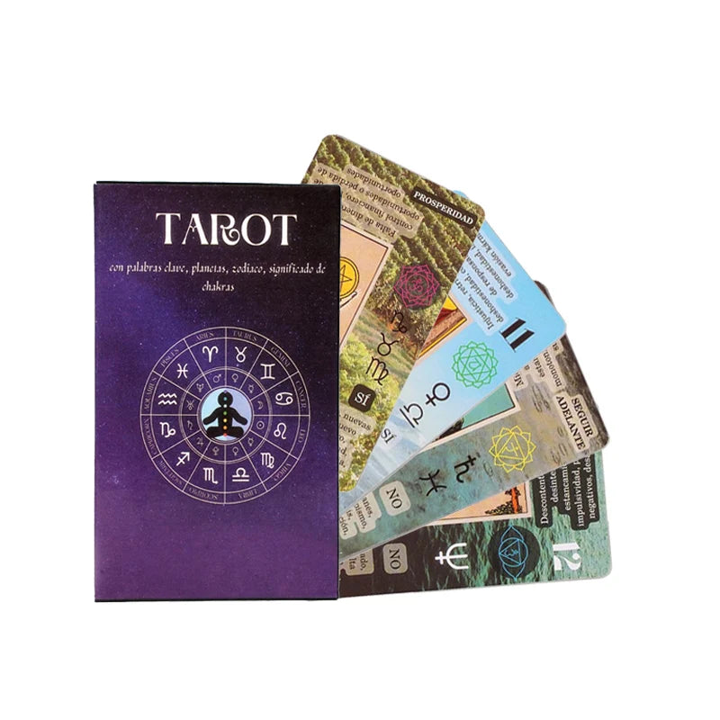 Rider Waite Tarot Cards Classic Tarot Spanish English Version Knight Waiter Divination Fate Forecasting Prophecy THE MAGICIAN
