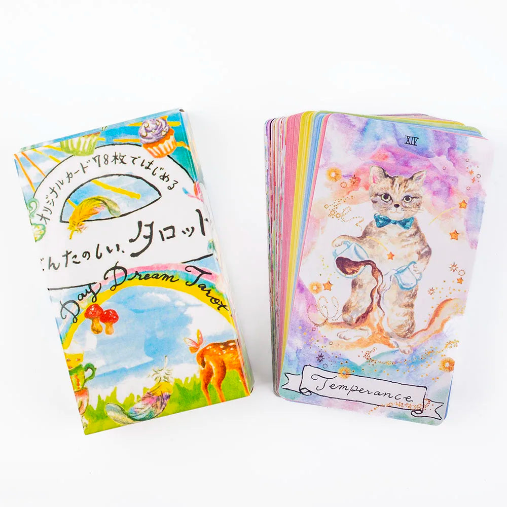 Day Dream Tarot 78Pcs  Leisure Entertainment Game Card Family Gathering Divination Deck Board Playing Games 10.3*6Cm