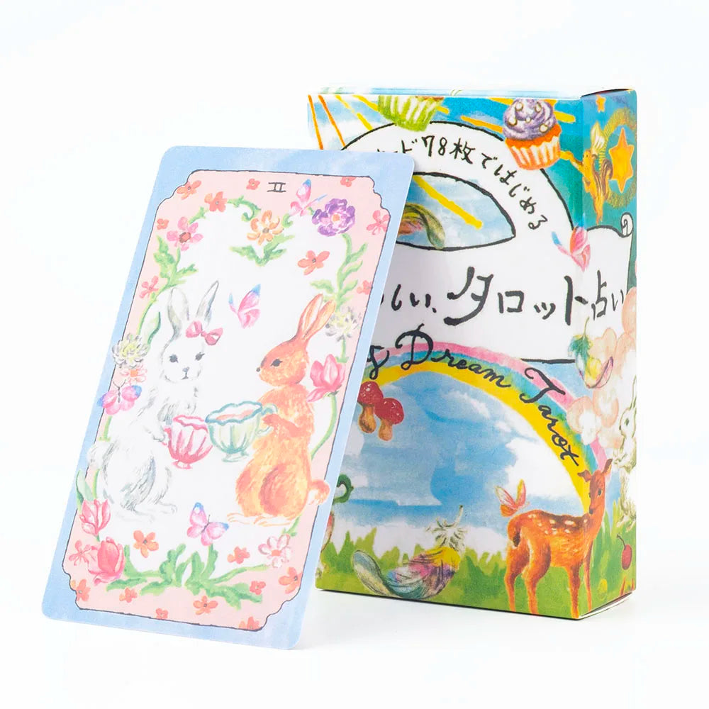 Day Dream Tarot 78Pcs  Leisure Entertainment Game Card Family Gathering Divination Deck Board Playing Games 10.3*6Cm