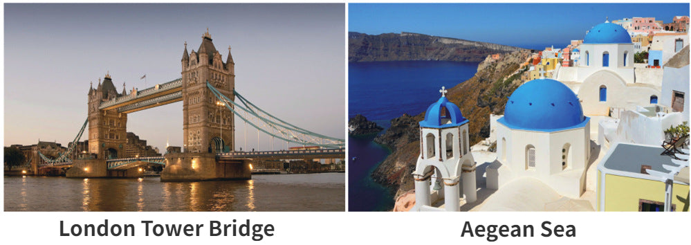 46*28cm Jigsaw Puzzles 500 Pieces Paper Picture Landscape Oil Painting Art Puzzles Decompression Toys for Adults Family Games