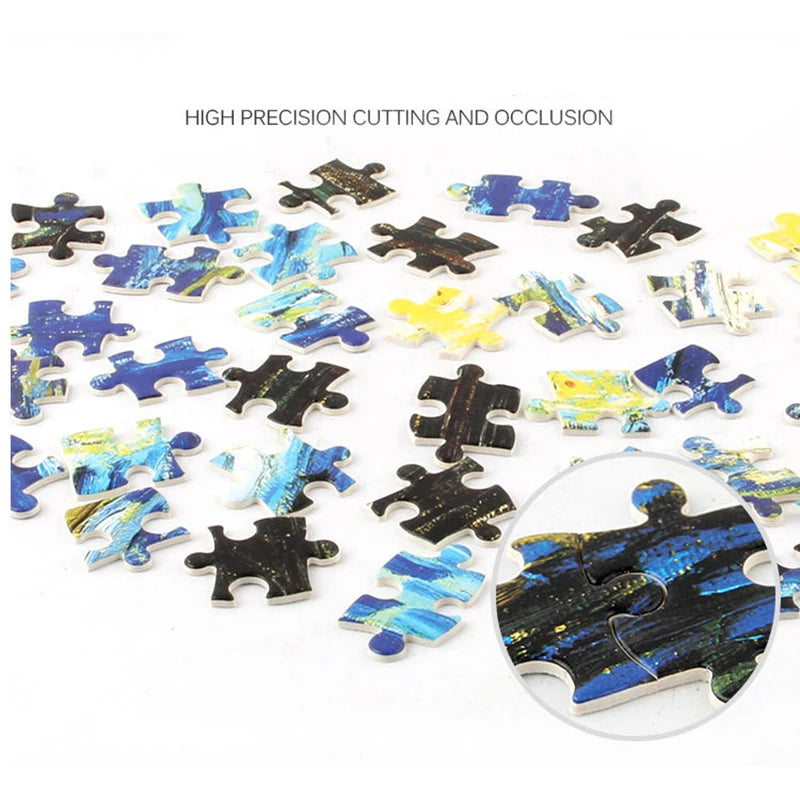 1000 Pieces Tally Cat Jigsaw Puzzles for Adults Home Decor Games Family Fun Floor Puzzles Educational Toys for Kids