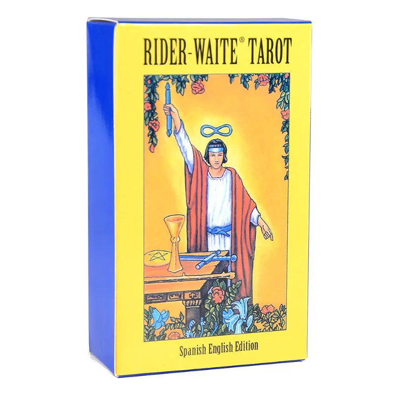 The Rider Tarot Deck English/Spanish The Authentic Rider-Waite Tarot Deck Booklet Essential for Tarot Beginners Expert Read Card