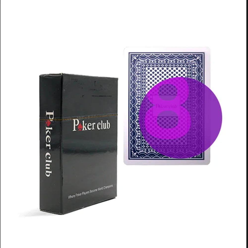 Infrared Marked Copag Poker Club Plastic Deck Cards For Perspective Glasses & Infrared Contact Lenses（Only Cards)