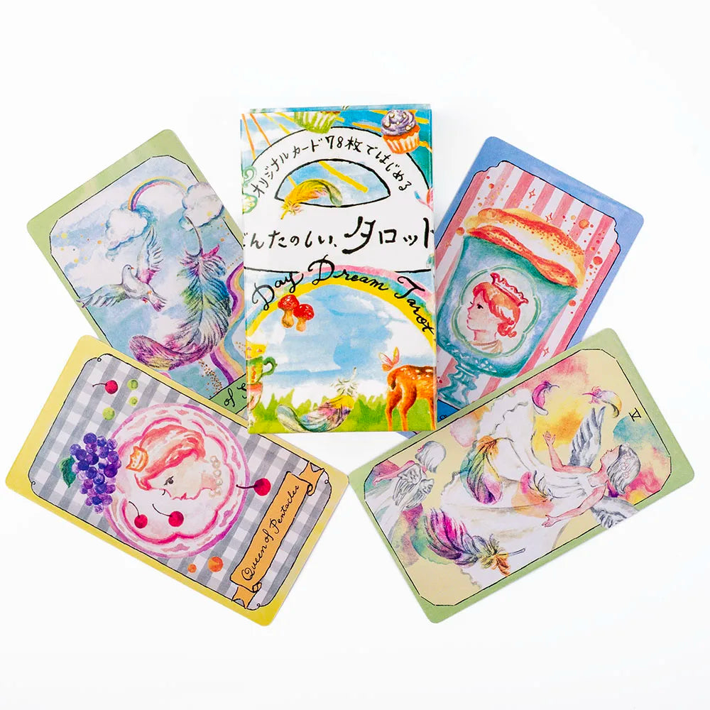 Day Dream Tarot 78Pcs  Leisure Entertainment Game Card Family Gathering Divination Deck Board Playing Games 10.3*6Cm