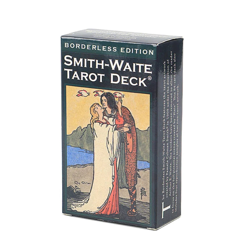 Rider Waite Tarot Cards Classic Tarot Spanish English Version Knight Waiter Divination Fate Forecasting Prophecy THE MAGICIAN