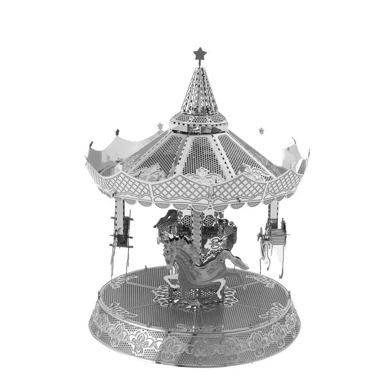 3D Metal Puzzle Building Blocks Kits DIY Star Mecha Wars Robot K-2SO for Teens Men Hobbies Toys Great Gifts