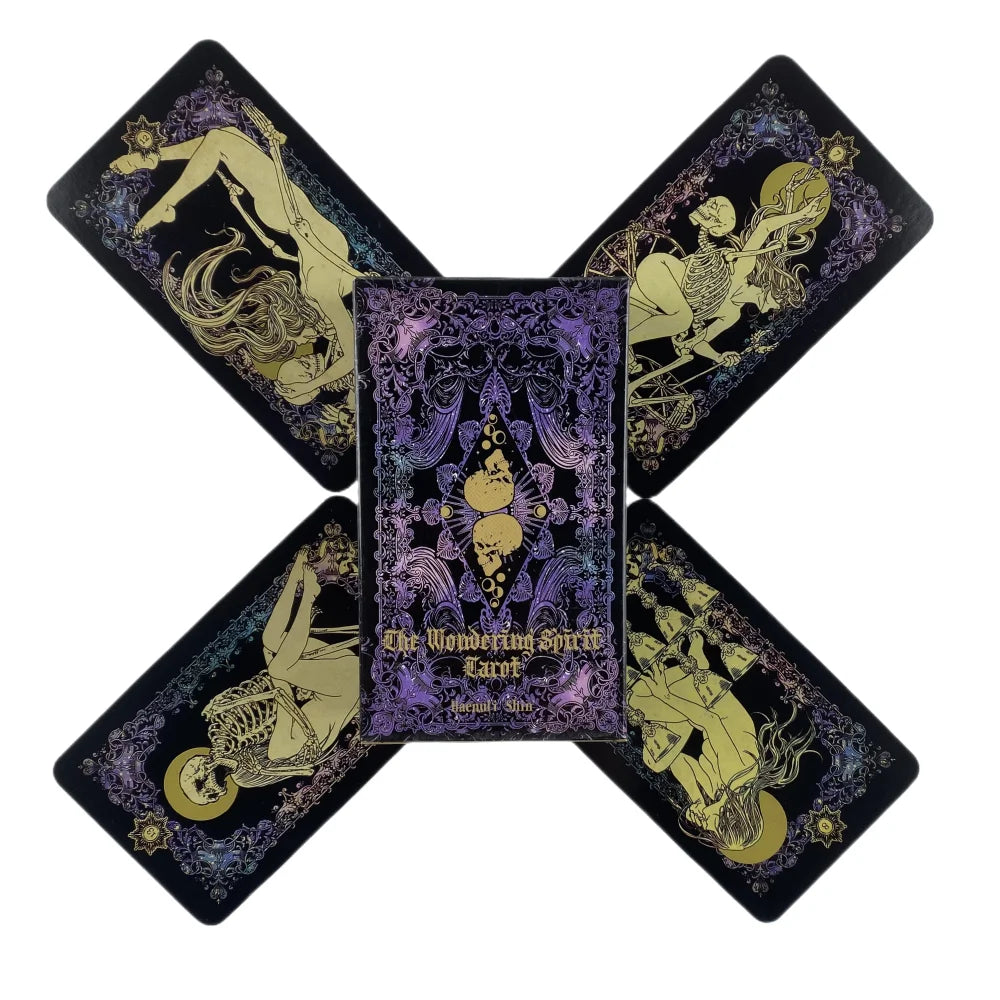 The Wandering Spirit Tarot Deck For Fate Divination Leisure Entertainment Cards Game New High Quality Board Games