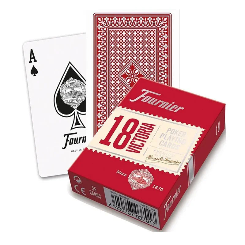 Infrared Marked Fournier 818 JUMBO Index Playing Cards For Infrared Contact Lenses& Infrared Sunglasses(Only Cards)