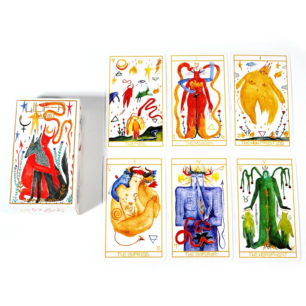 Le tarot Lilifer 80 cartes la tradition occulte et ma propre pratique spirituelle