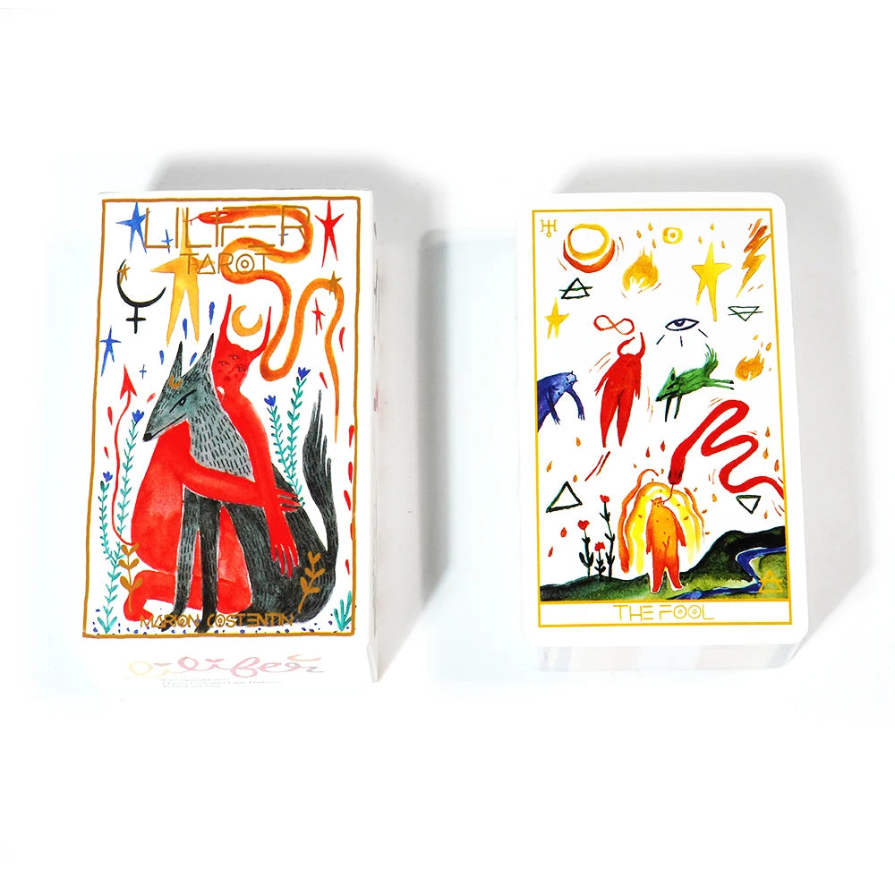 Le tarot Lilifer 80 cartes la tradition occulte et ma propre pratique spirituelle