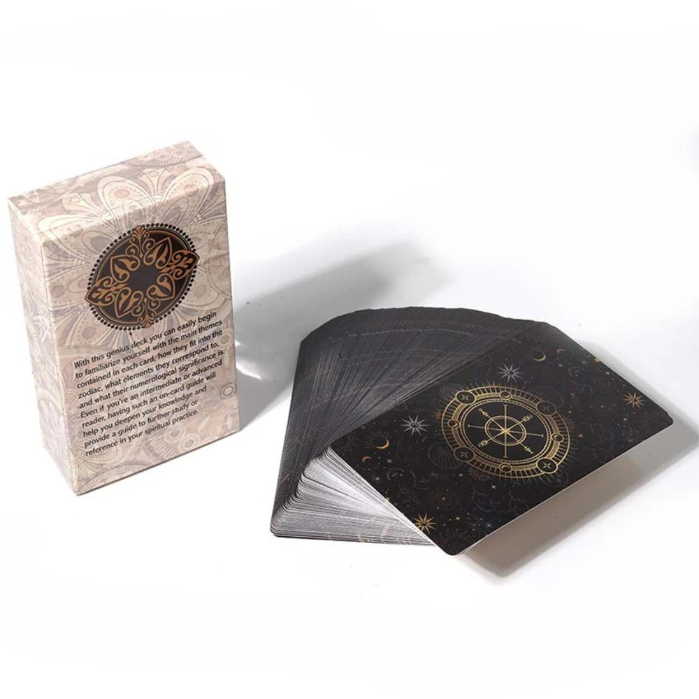 Tarot for Beginners - 2025 Edition, Retro-Style Fortune Telling Game with Detailed Guide, Ideal Divination Tools and Gifts, Feat