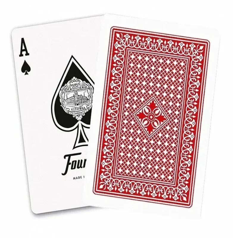 Infrared Marked Fournier 818 JUMBO Index Playing Cards For Infrared Contact Lenses& Infrared Sunglasses(Only Cards)