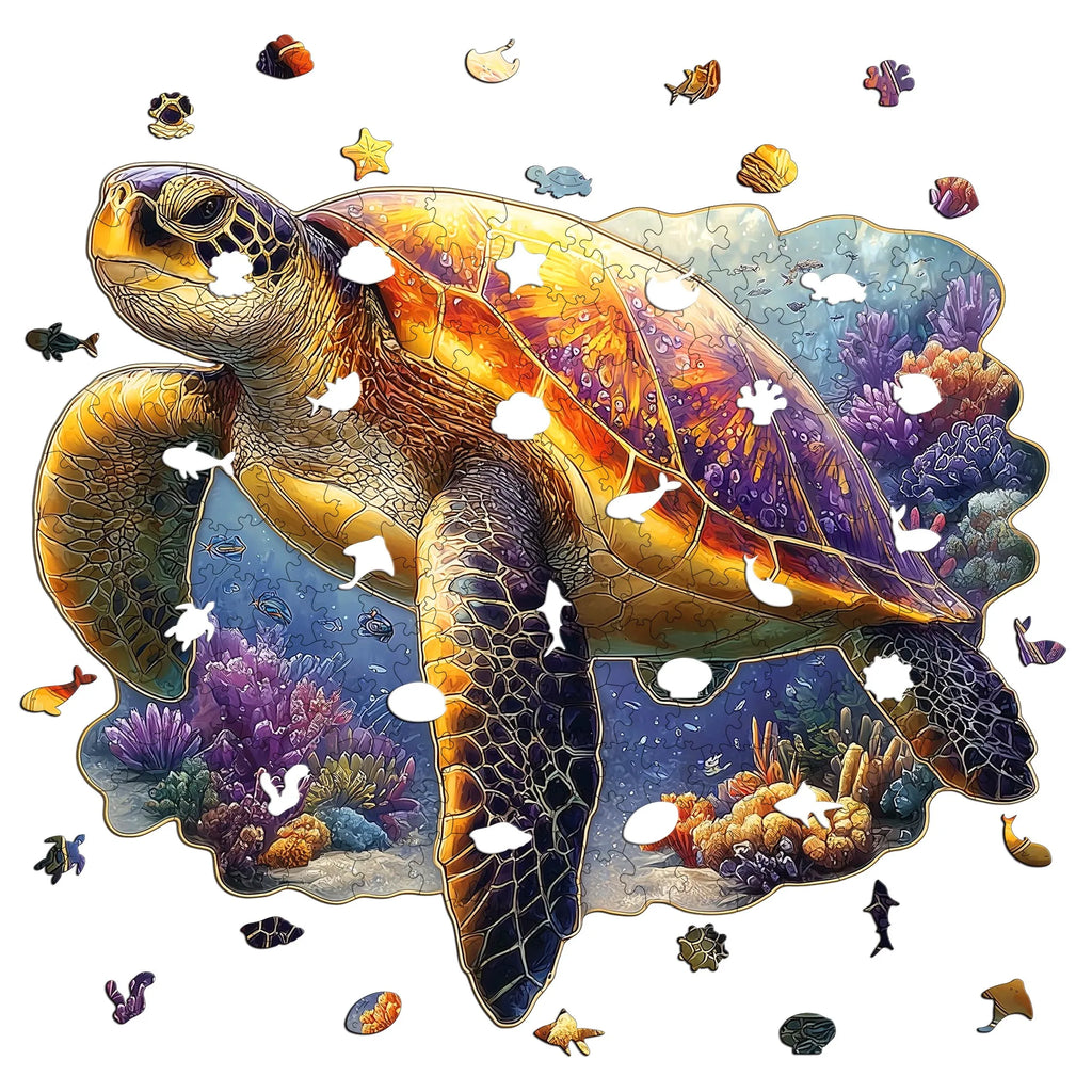 Fantasy Themed Wooden Puzzle Interesting Style Wooden Decor Christmas and Halloween Gift Toy for Teen and Kid