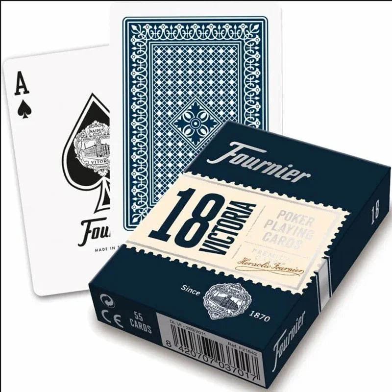 Infrared Marked Fournier 818 JUMBO Index Playing Cards For Infrared Contact Lenses& Infrared Sunglasses(Only Cards)