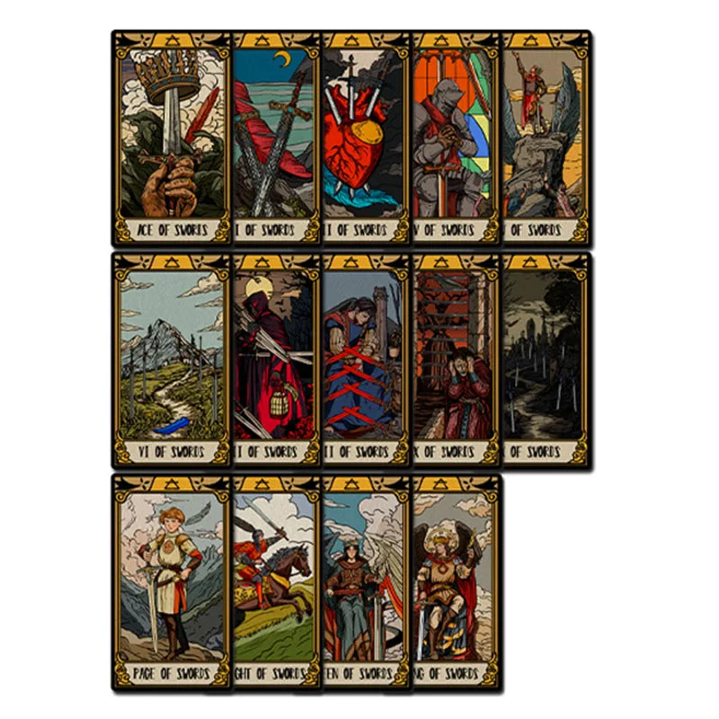 [VANCARD'S] Windmill Flag Tarot Cards Star Diamond Cavet Card Game