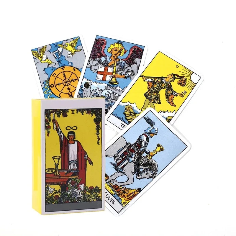 Tarot Cards Rider Waite Tarot Board Game Divination Cards Oracle Russian Spanish English Version for Beginners Party Game Toy