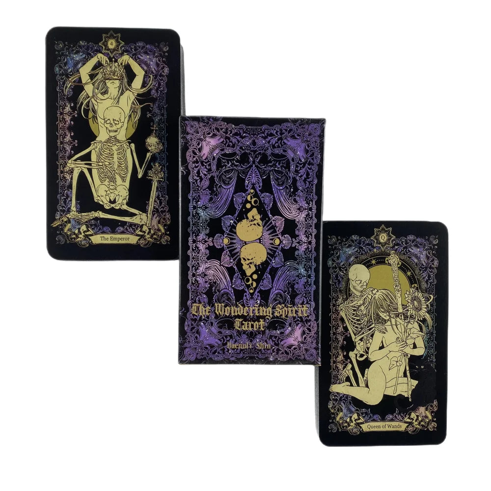 The Wandering Spirit Tarot Deck For Fate Divination Leisure Entertainment Cards Game New High Quality Board Games