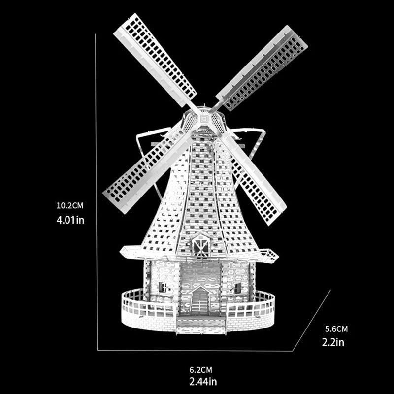 3D Metal Puzzle Building Blocks Kits DIY Star Mecha Wars Robot K-2SO for Teens Men Hobbies Toys Great Gifts