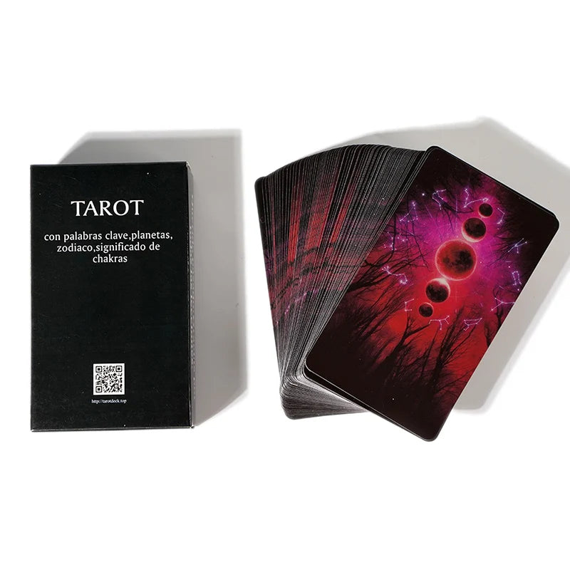 Rider Waite Tarot Cards Classic Tarot Spanish English Version Knight Waiter Divination Fate Forecasting Prophecy THE MAGICIAN