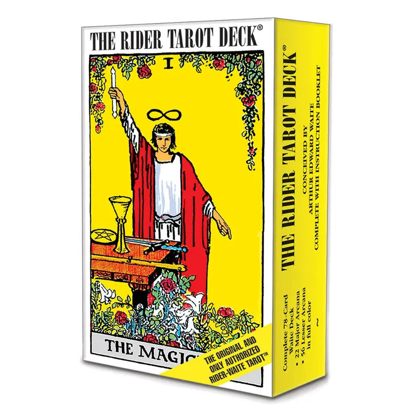 The Rider Tarot Deck English/Spanish The Authentic Rider-Waite Tarot Deck Booklet Essential for Tarot Beginners Expert Read Card