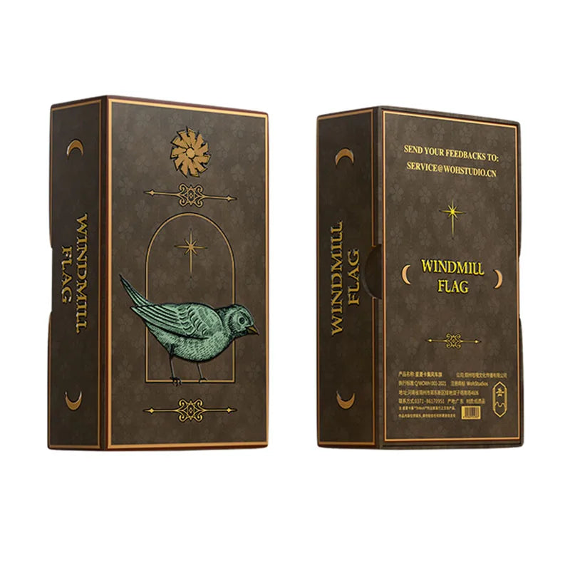 [VANCARD'S] Windmill Flag Tarot Cards Star Diamond Cavet Card Game