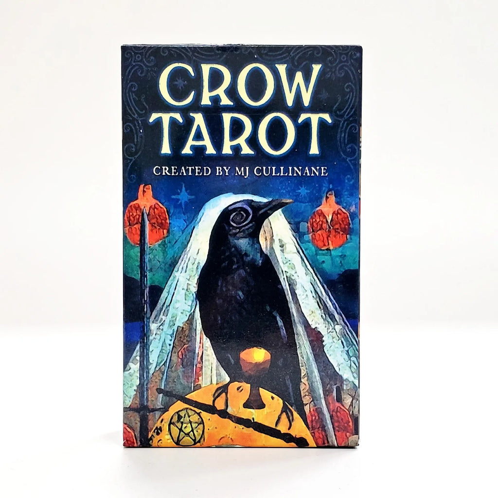 NEW Crow tarot cardsn  A 78 Tarot Deck English version Divinatio fate Oracle Card Board Game for Adult with PDF Guidance