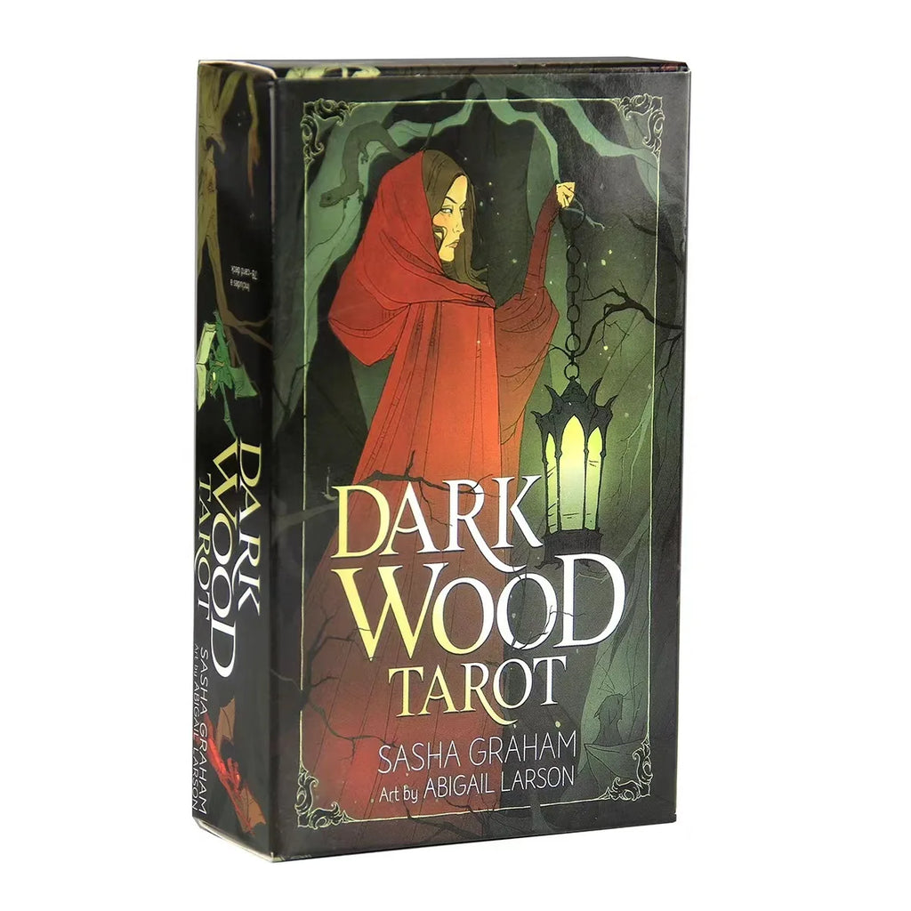 Dark Wood Tarot Cards A 78 Oracle Deck English Visions Divination Edition Borad Playing Games