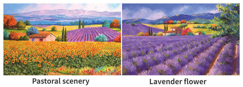 46*28cm Jigsaw Puzzles 500 Pieces Paper Picture Landscape Oil Painting Art Puzzles Decompression Toys for Adults Family Games