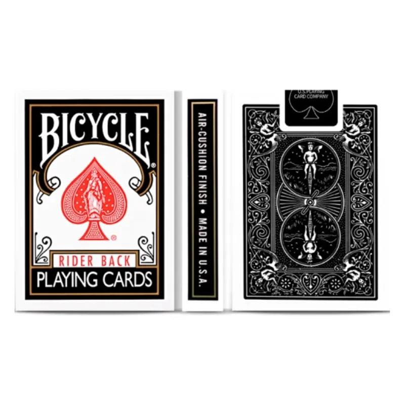 Bicycle Rider Back Black Playing Cards Standard Deck USPCC Poker Magic Card Games Magic Tricks Props for Magician