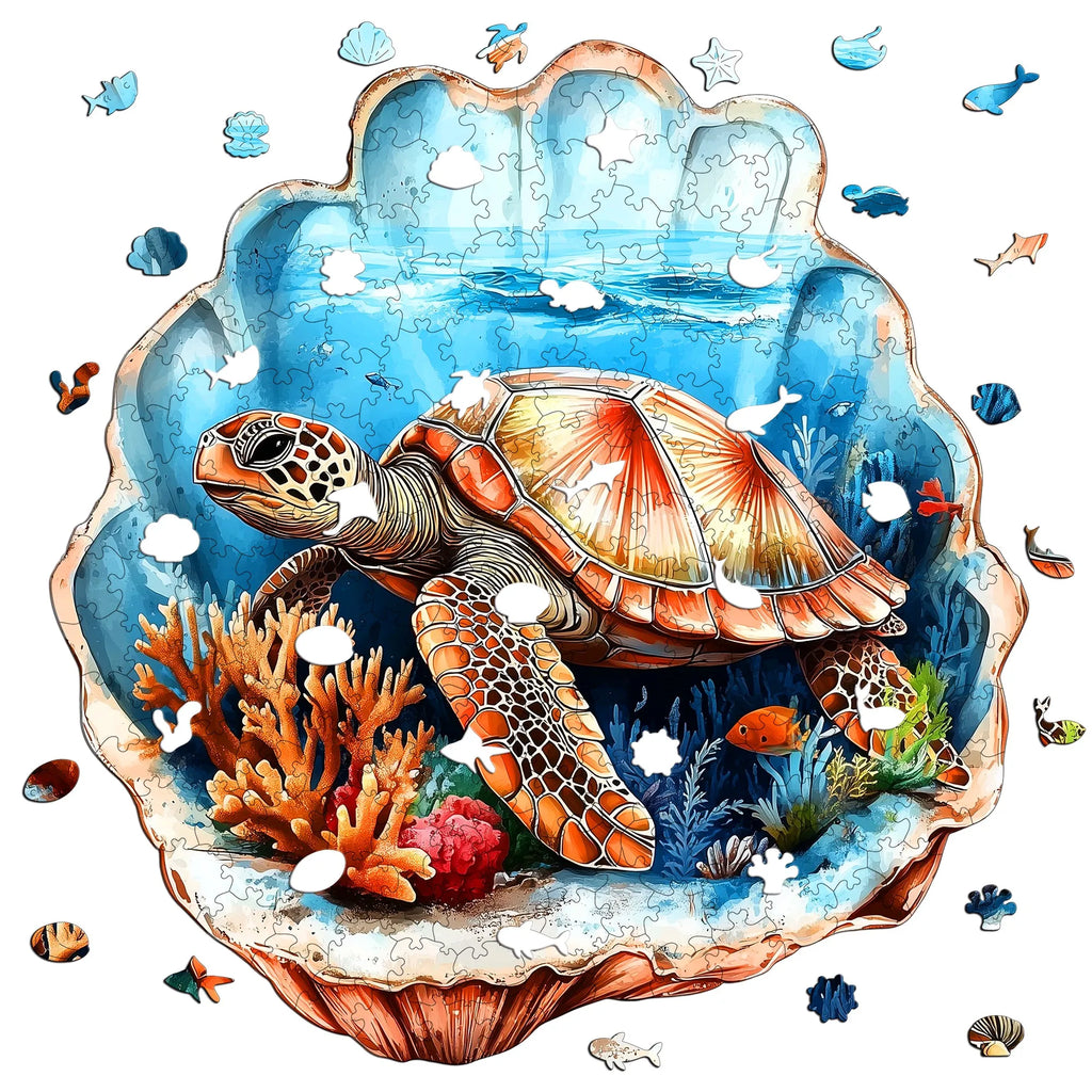 Fantasy Themed Wooden Puzzle Interesting Style Wooden Decor Christmas and Halloween Gift Toy for Teen and Kid