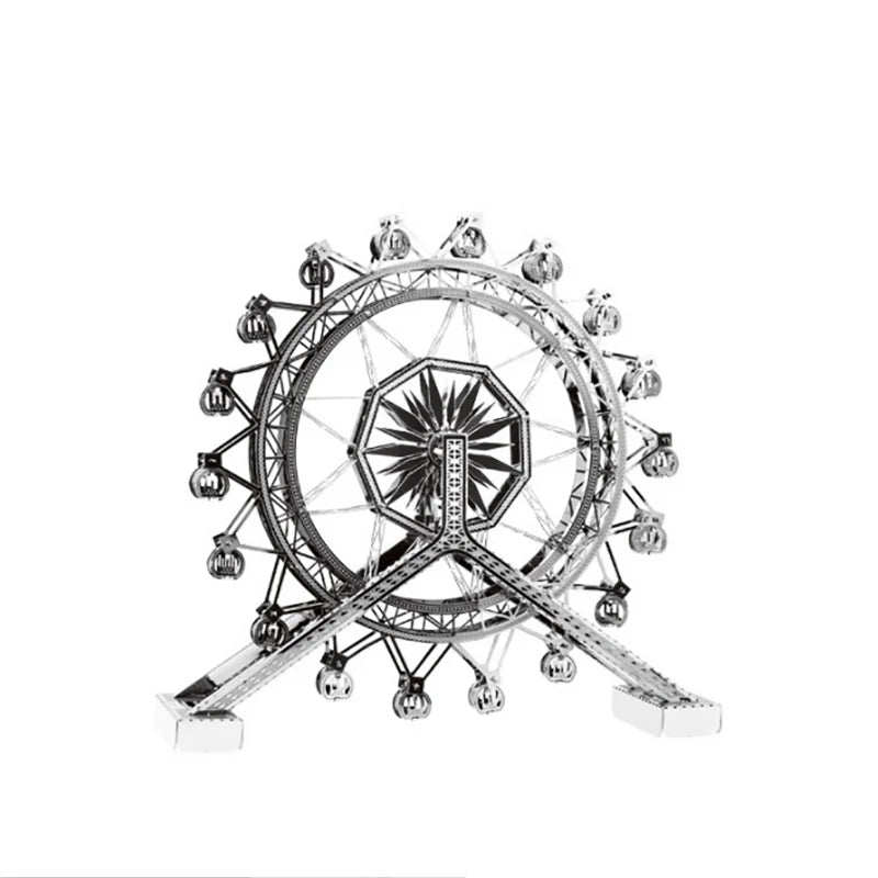 3D Metal Puzzle Building Blocks Kits DIY Star Mecha Wars Robot K-2SO for Teens Men Hobbies Toys Great Gifts