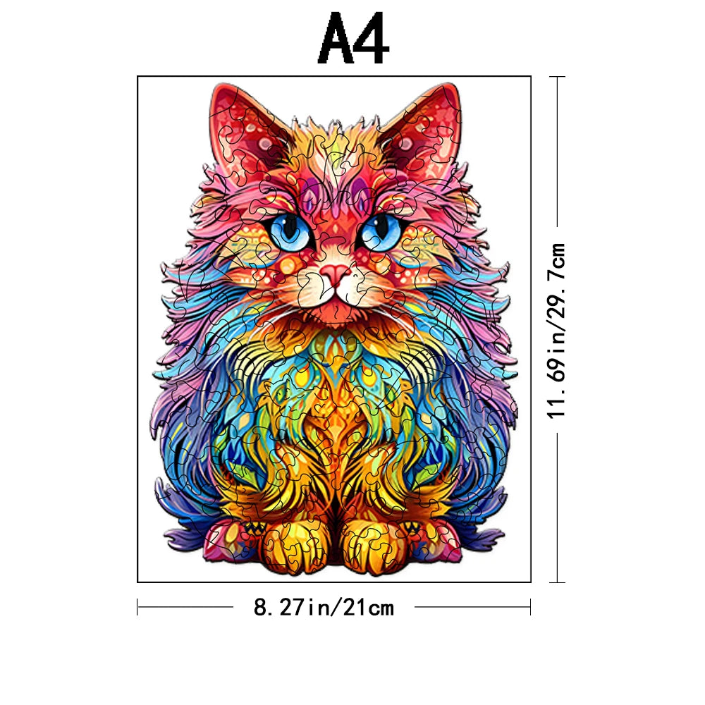 Wooden Jigsaw Puzzles-Wooden Puzzle Adult Unique Shape Advanced Phoenix Wooden Jigsaw Puzzle for Adult, Family Puzzles Gifts